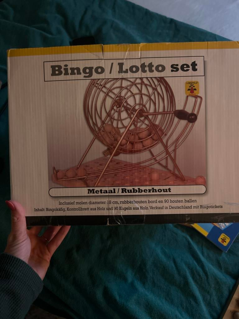 Ouderwetse Bingo Molen met Extra Boekjes, Ophalen, Gebruikt, Overige typen