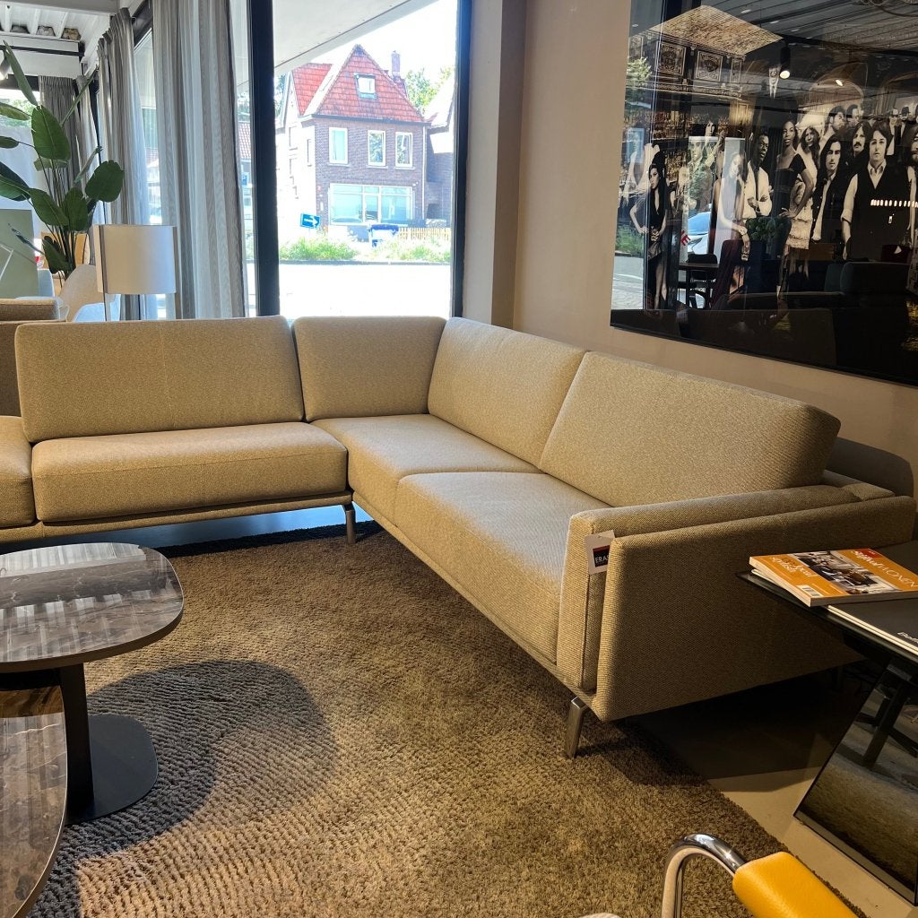 Leolux | Bellice Hoekbank | Stof Loft 209 Nangka, 250 tot 300 cm, Leolux, Info@leolux.nl, Hoekbank
