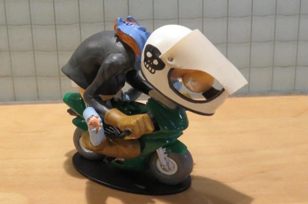 Joe Bar Jeremie Lapuree pocket bike 1:18 JB105, Verzamelen, Poppetjes en Figuurtjes, Hachette Collections SNC, Nieuw, Ophalen of Verzenden