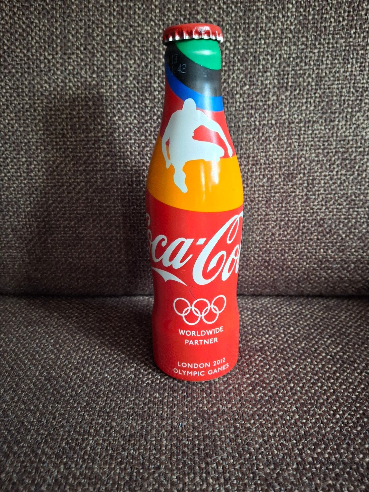 Coco Cola verzamelflesje Olympische Spelen 2012, Ophalen of Verzenden, Gebruiksvoorwerp