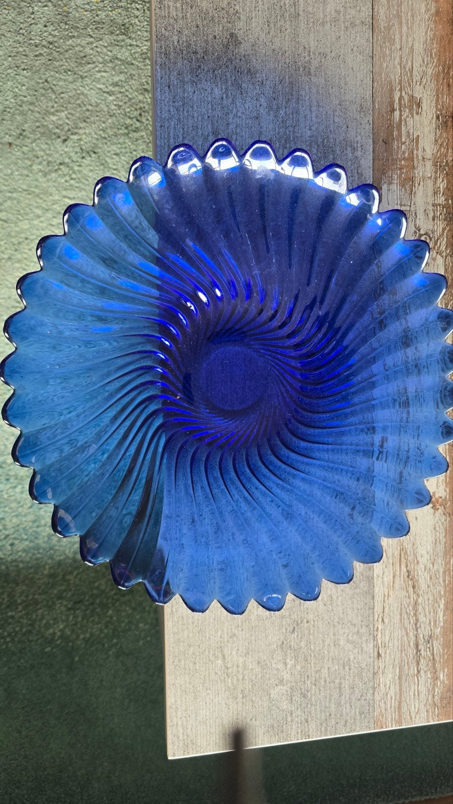 Piatto/Centrotavola Arcoroc Blu Elettrico 33 Cm, Ophalen of Verzenden