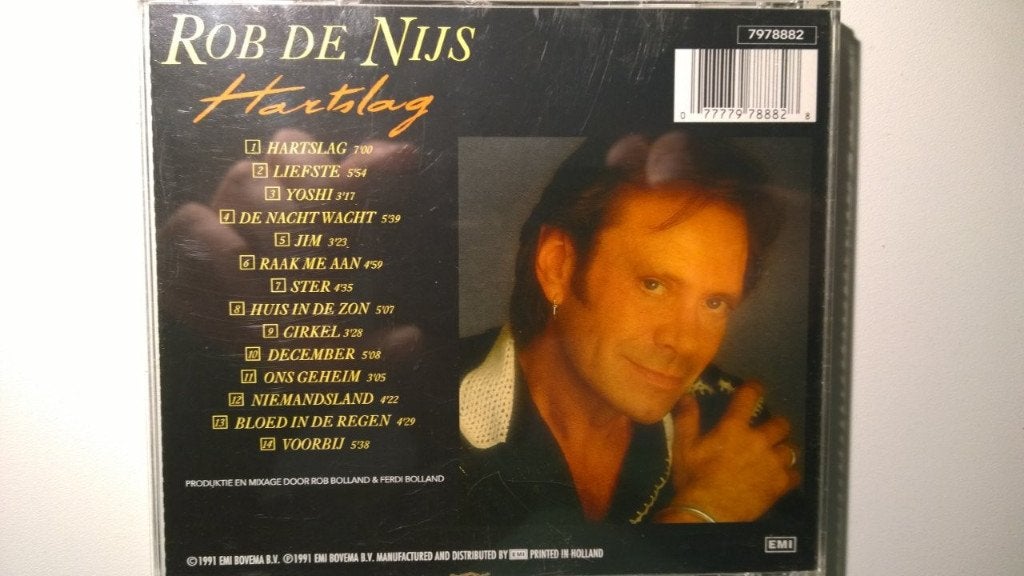Rob de Nijs - Hartslag, Ophalen of Verzenden, Zo goed als nieuw, Pop