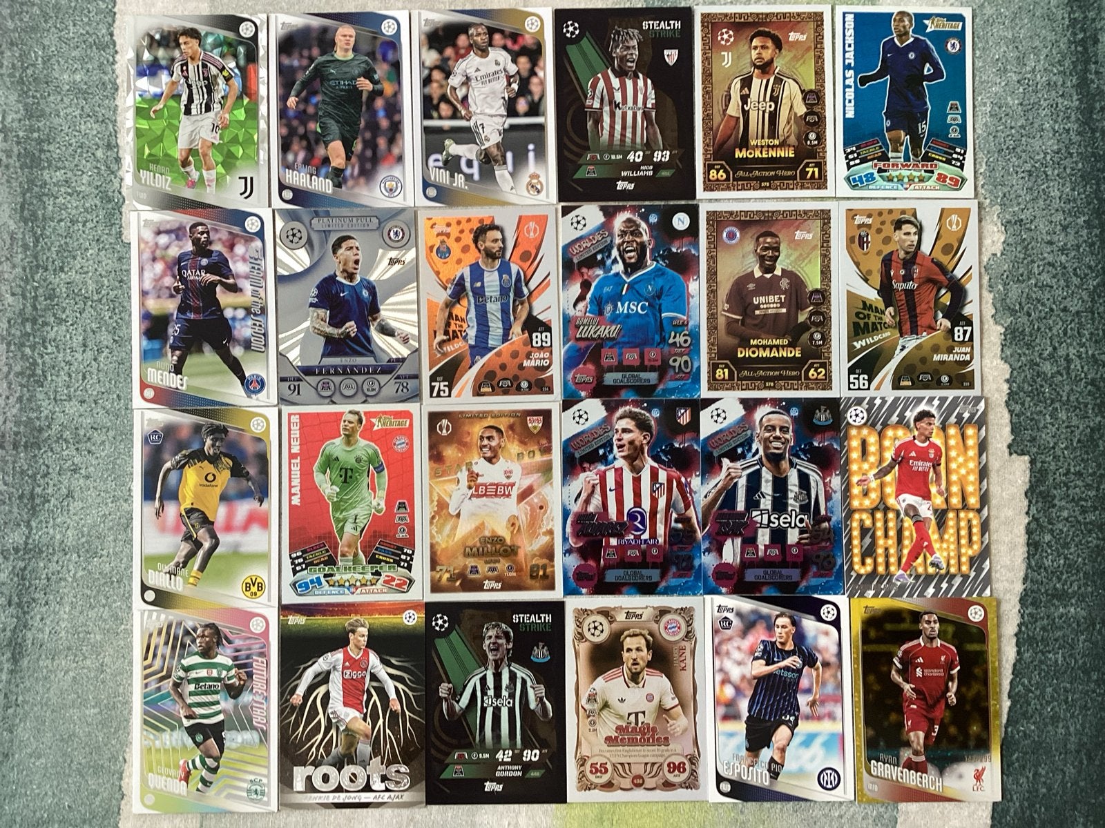 Voetbalplaatjes - Topps Match Attax Champions League, Verzamelen, Ophalen of Verzenden, Zo goed als nieuw, Buitenlandse clubs
