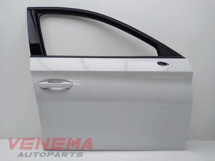Portier 4Deurs rechts-voor van een Seat Leon (LS9R), 12 maanden garantie, Gebruikt, -, Deur