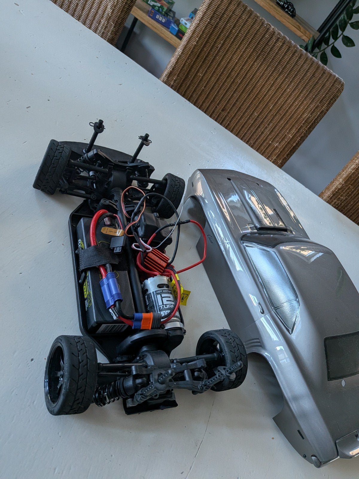 HPI Racing RS4 Sport 3 Camaro 1969 RC Auto (Roller), Ophalen of Verzenden, Auto onroad