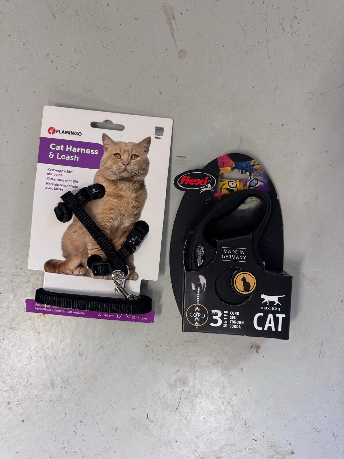 Flexi kat met harnas *nieuw*, Ophalen of Verzenden, Nieuw