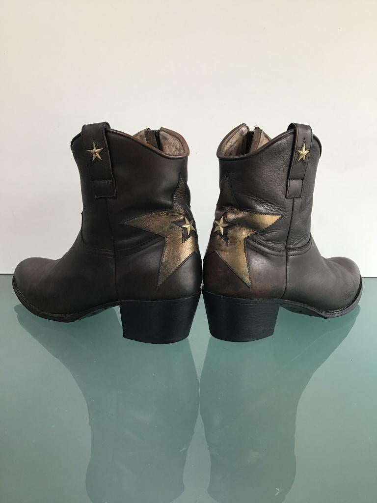 Sendra 41 bruine laarzen | Bohemian | Gratis verzenden, Kleding | Dames, Schoenen, Zo goed als nieuw, Lage of Enkellaarzen, Bruin