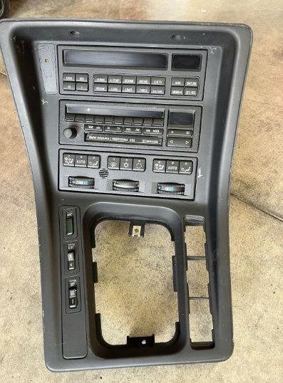 BMW E31 840i 850i middenconsole, autoradio, bedieningspaneel, Auto-onderdelen, Ophalen of Verzenden, Gebruikt, BMW