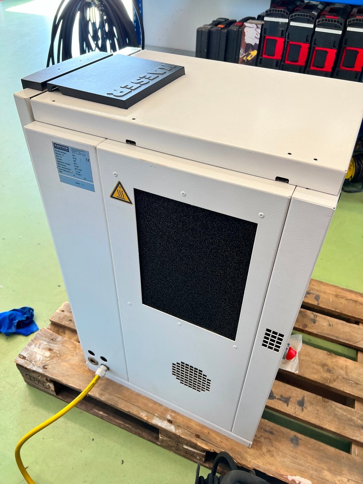 Kaeser Schroefcompressor SX 6 - 2014, 4.0 kW, 11.0 bar, 100 liter of meer, Ophalen
