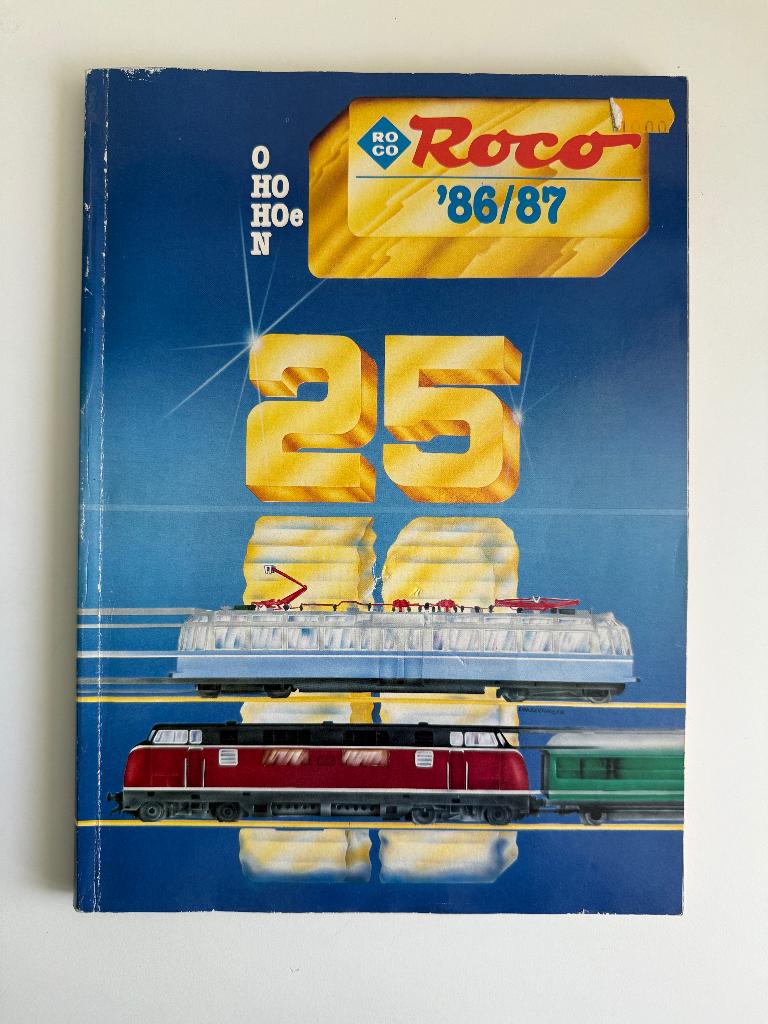 Vintage Roco catalogus 1986/87, Wisselstroom, Gebruikt, Roco, Analoog