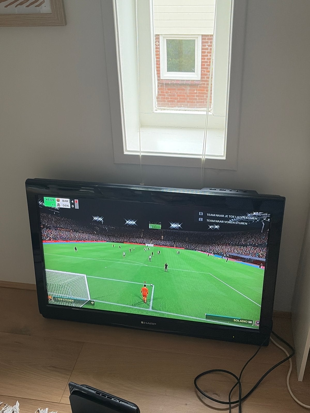 Sharp TV (oud model) zonder standaard, Audio, Tv en Foto, Televisies, Ophalen, Gebruikt, 50 Hz, Sharp