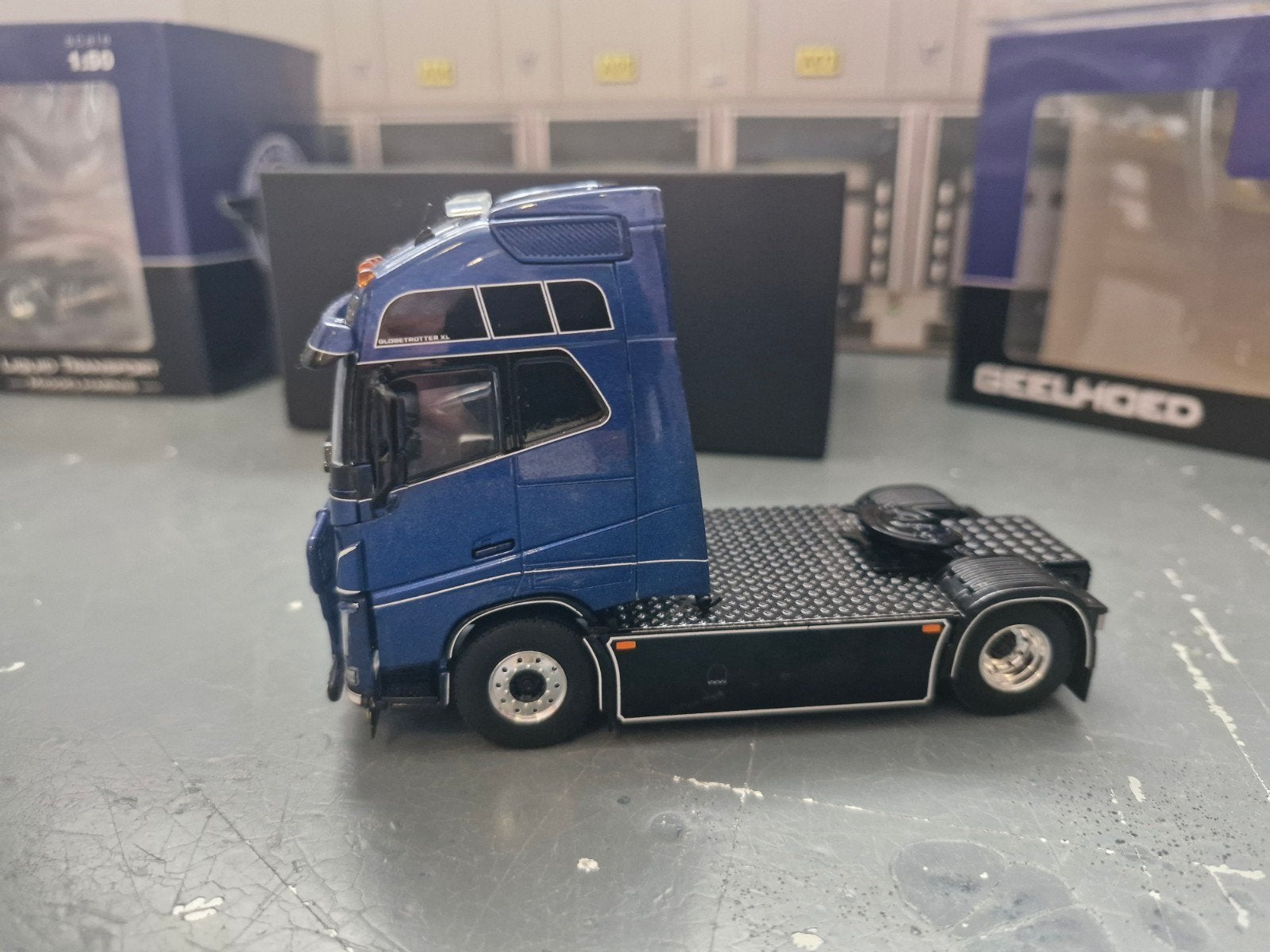 volvo FH 4 geelhoed, Hobby en Vrije tijd, Ophalen of Verzenden, Zo goed als nieuw, Bus of Vrachtwagen, Wsi