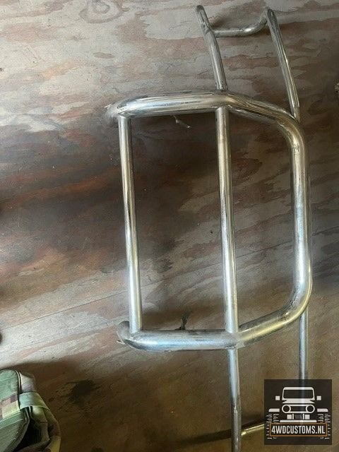rvs stale bullbar pajero 1991 tm 2001 €240, Ophalen, -, -, -