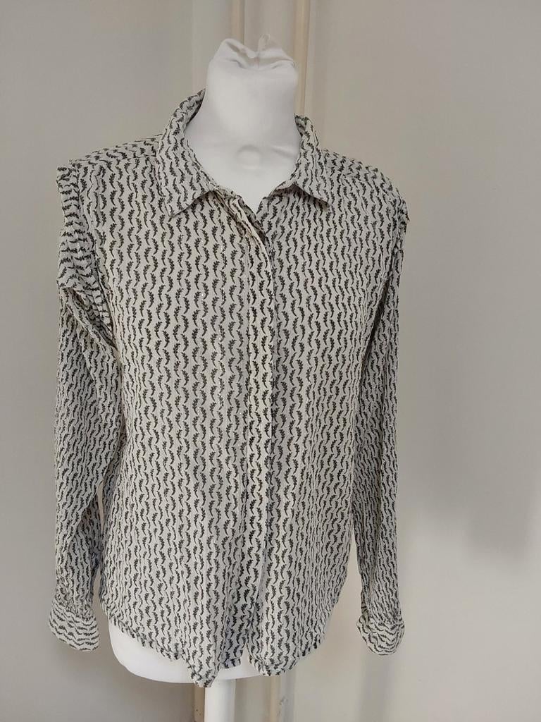Prachtige blouse van Sofie Schnoor maat M met leuk glitterd, Sofie Schnoor, Ophalen of Verzenden, Zo goed als nieuw, Maat 38/40 (M)