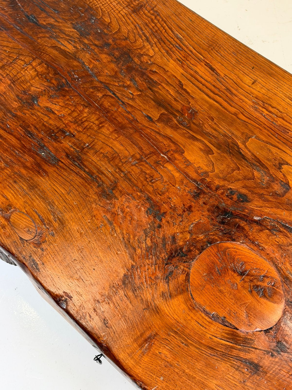 Zeer grote spaanse salontafel 231cm, Antiek en Kunst, Ophalen of Verzenden