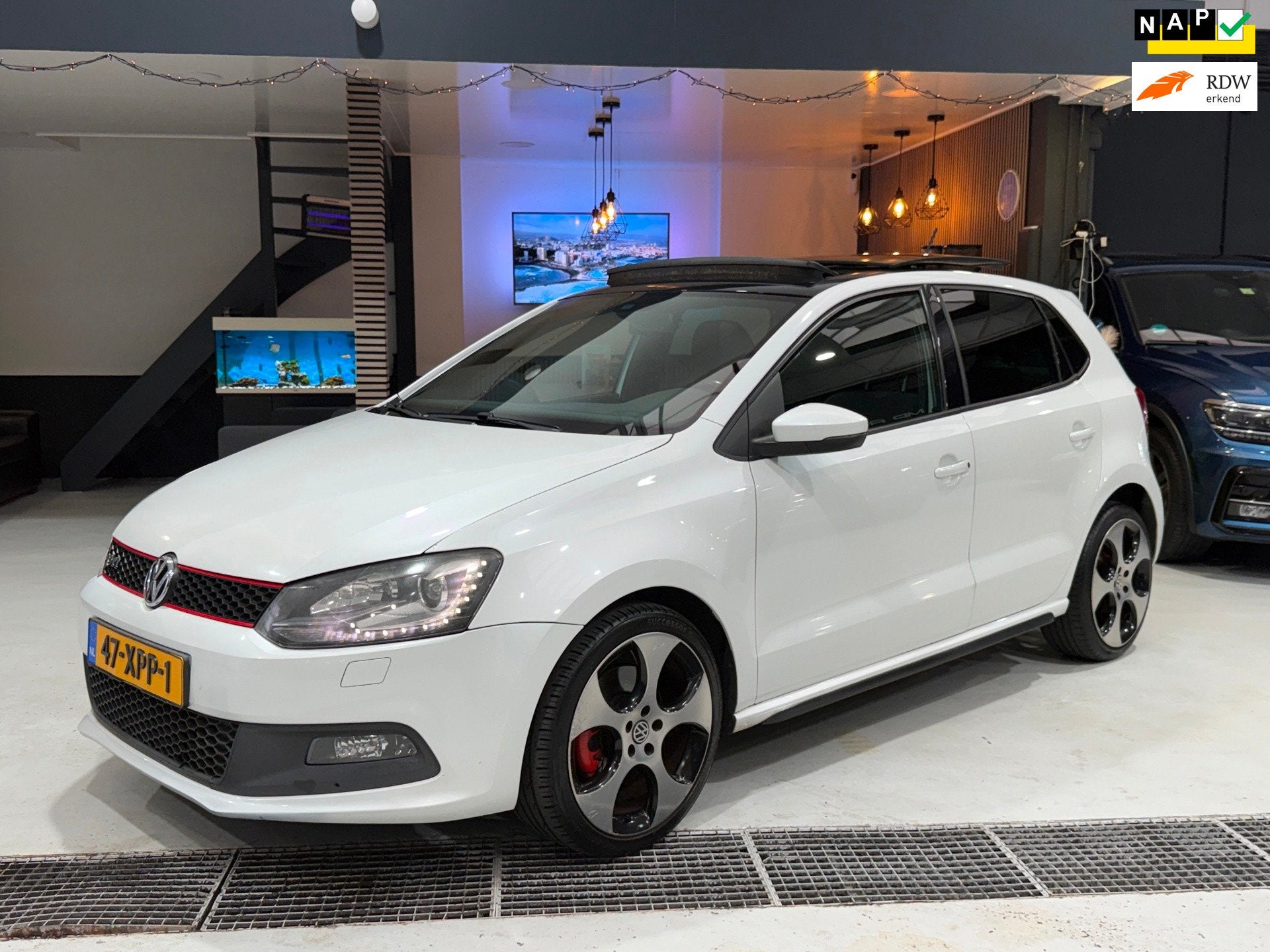 Volkswagen Polo 1.4 TSI GTI DSG|PANO|Navi|Led|Xenon|Cruise|N, Euro 5, 4 cilinders, Origineel Nederlands, 630 kg