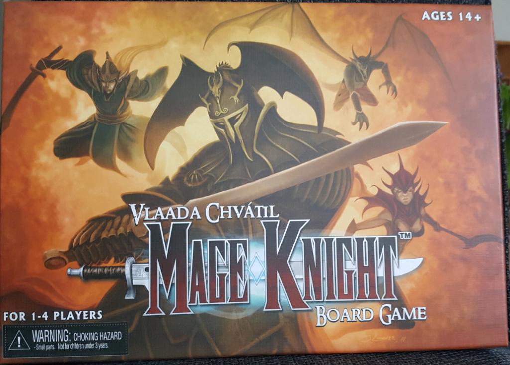 Bordspel Mage Knight, Een of twee spelers, Ophalen of Verzenden, Zo goed als nieuw, WizKids
