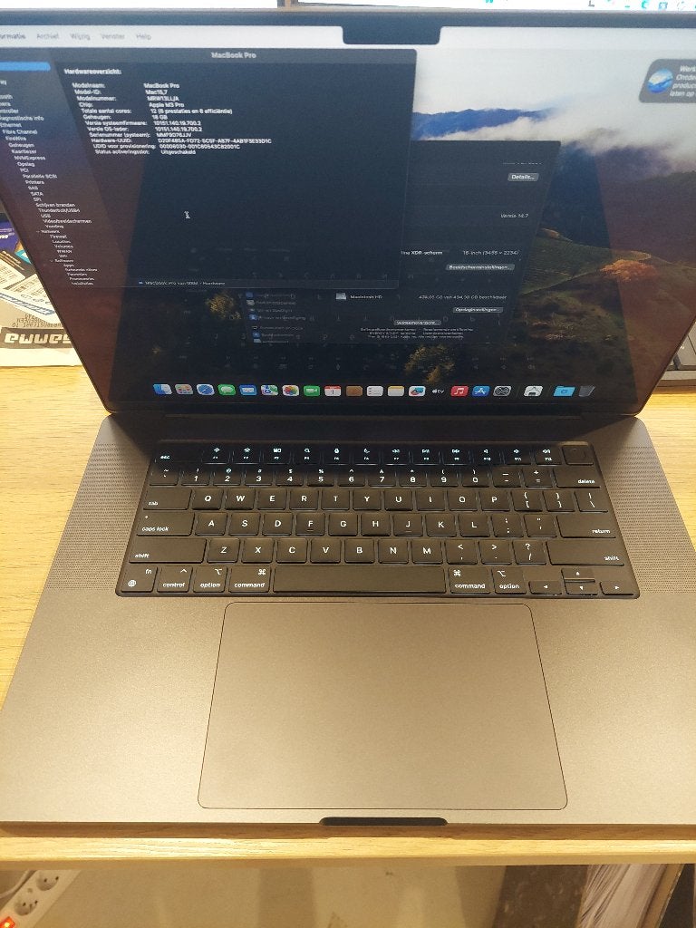 MacBook Pro M3 (16-inch, november 2023) 512GB - 18GB - ZGAN, MacBook Pro, Contactus.nl@euro.apple.com, 512 GB, Hollyhill Industrial Estate, Hollyhill