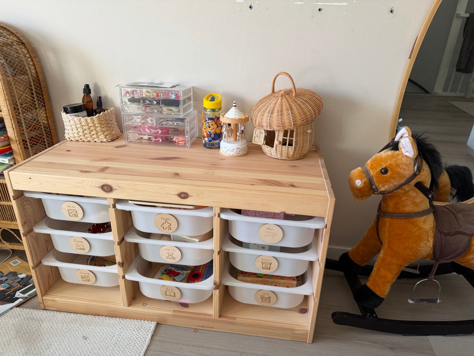 IKEA TROFAST Opbergcombinatie zonder bakken, Kinderen en Baby's, Minder dan 90 cm, Kast, 50 tot 70 cm, Ophalen of Verzenden