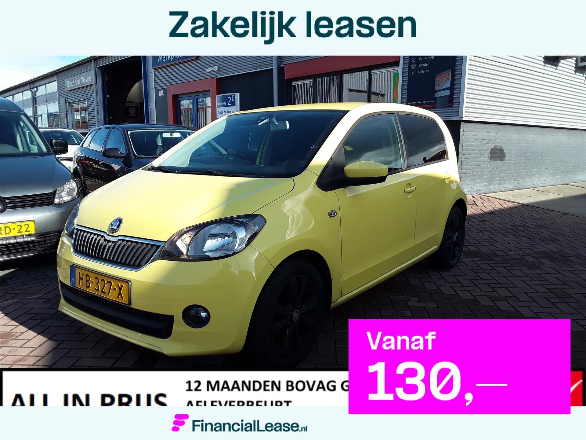 SKODA Citigo 1.0 60pk Greentech 5D Ambition, 12 maanden, Gebruikt, Euro 6, Bedrijf
