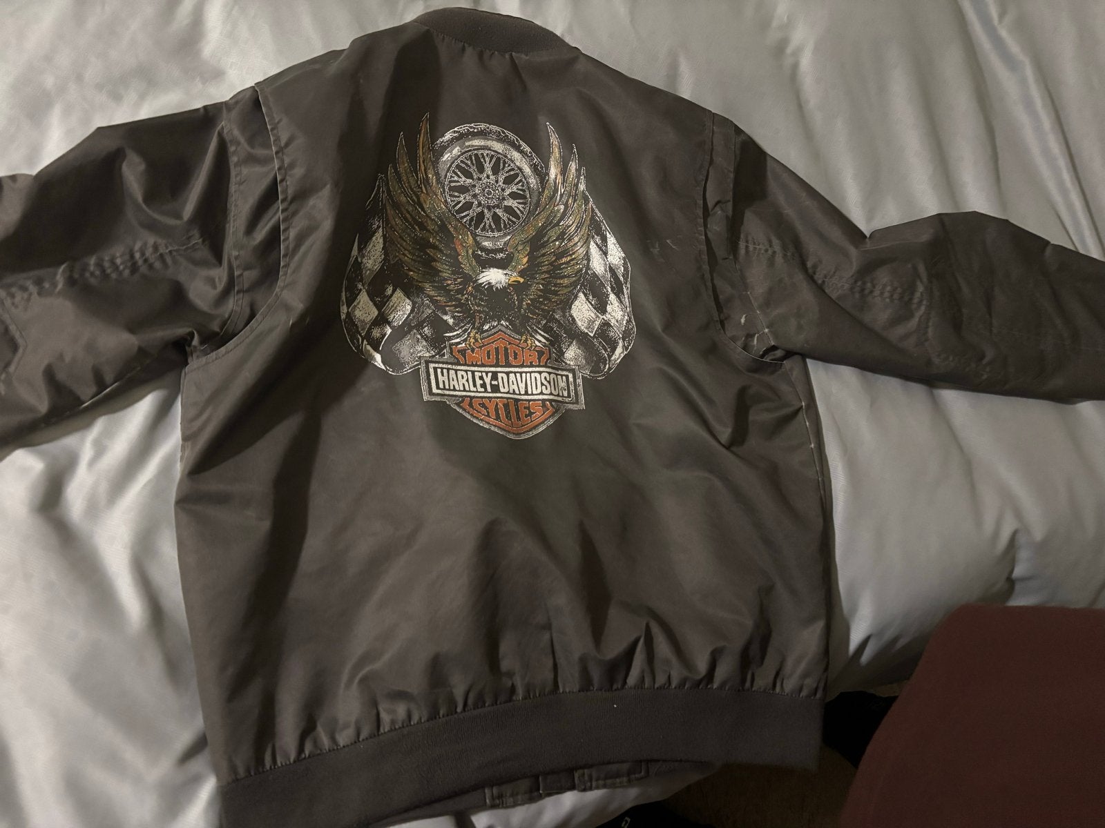 Harley-Davidson Bomberjack - Stoer en Stijlvol, Ophalen of Verzenden, Tweedehands, Heren, Jas | textiel