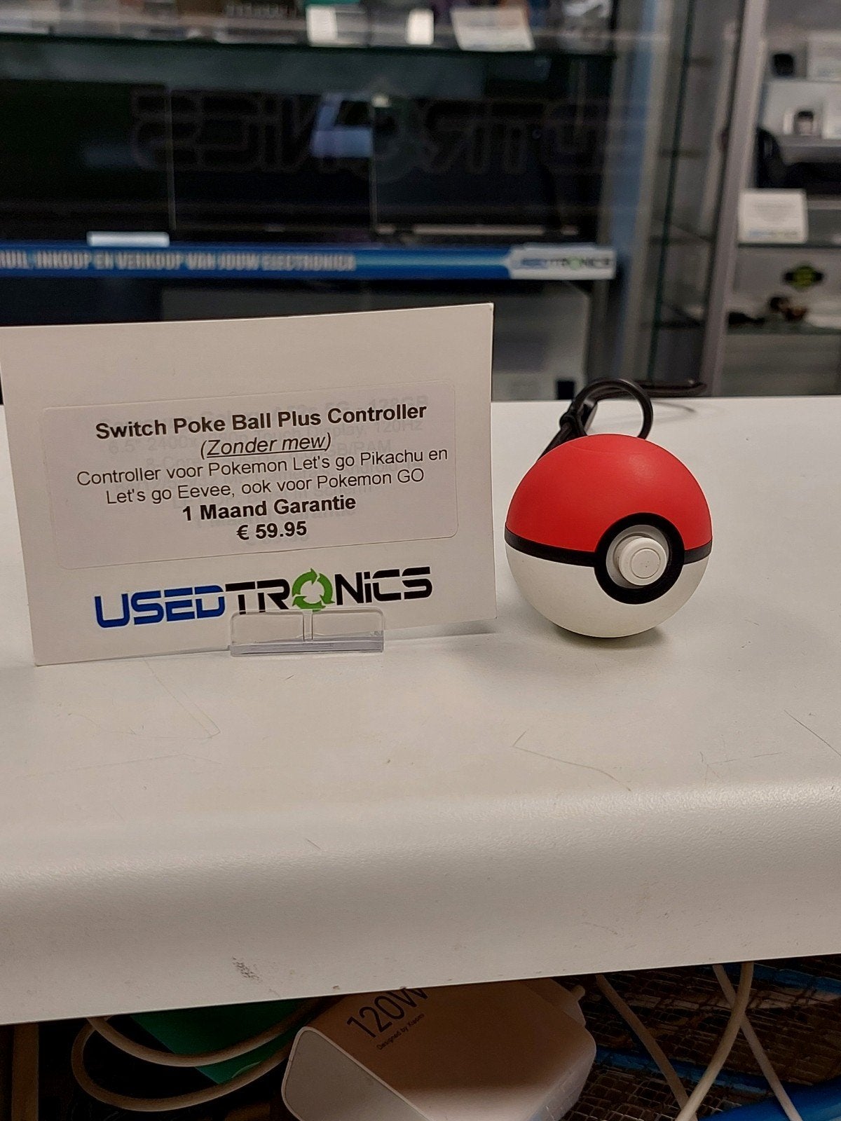 Switch Poké Ball Plus Controller (Zonder Mew), Ophalen of Verzenden, Gebruikt