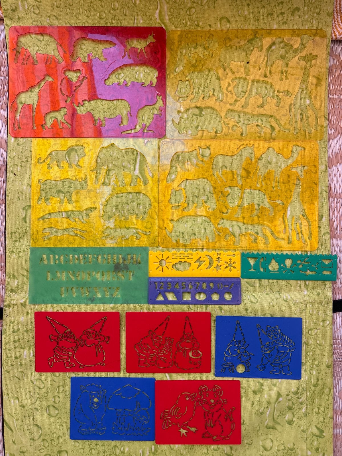 Diverse sjablonen voor creatieve projecten, Hobby en Vrije tijd, Tekenen, Ophalen of Verzenden, Gebruikt, Overige typen