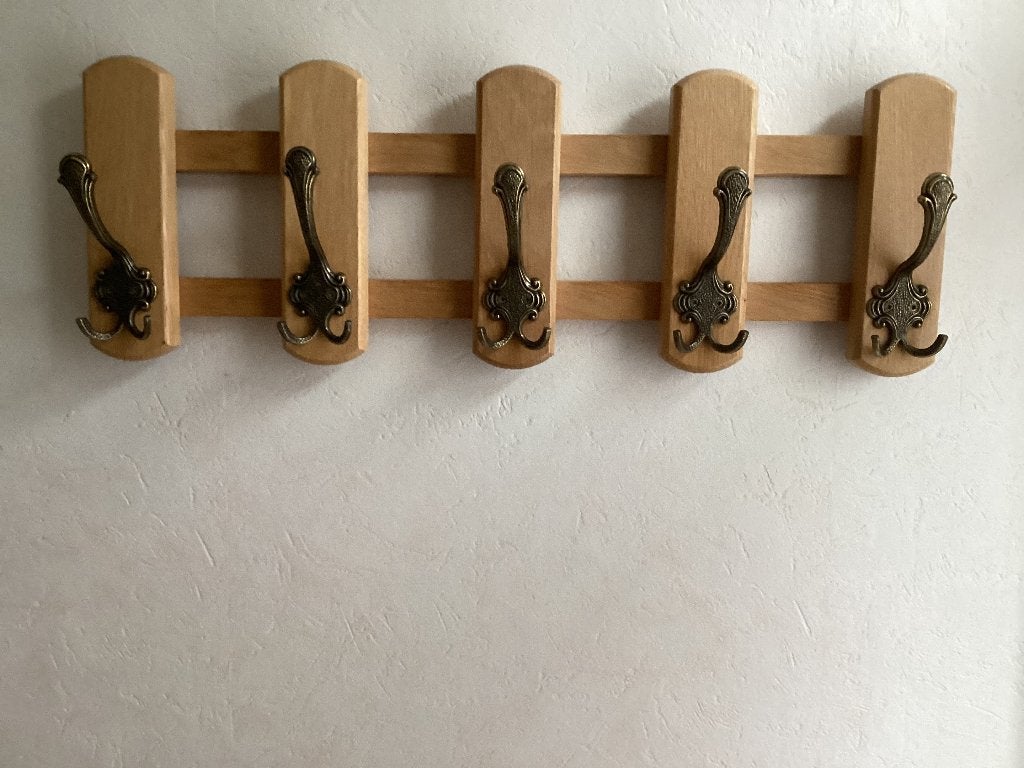 Kapstok eiken, Zo goed als nieuw, Minder dan 100 cm, Hout, Ophalen