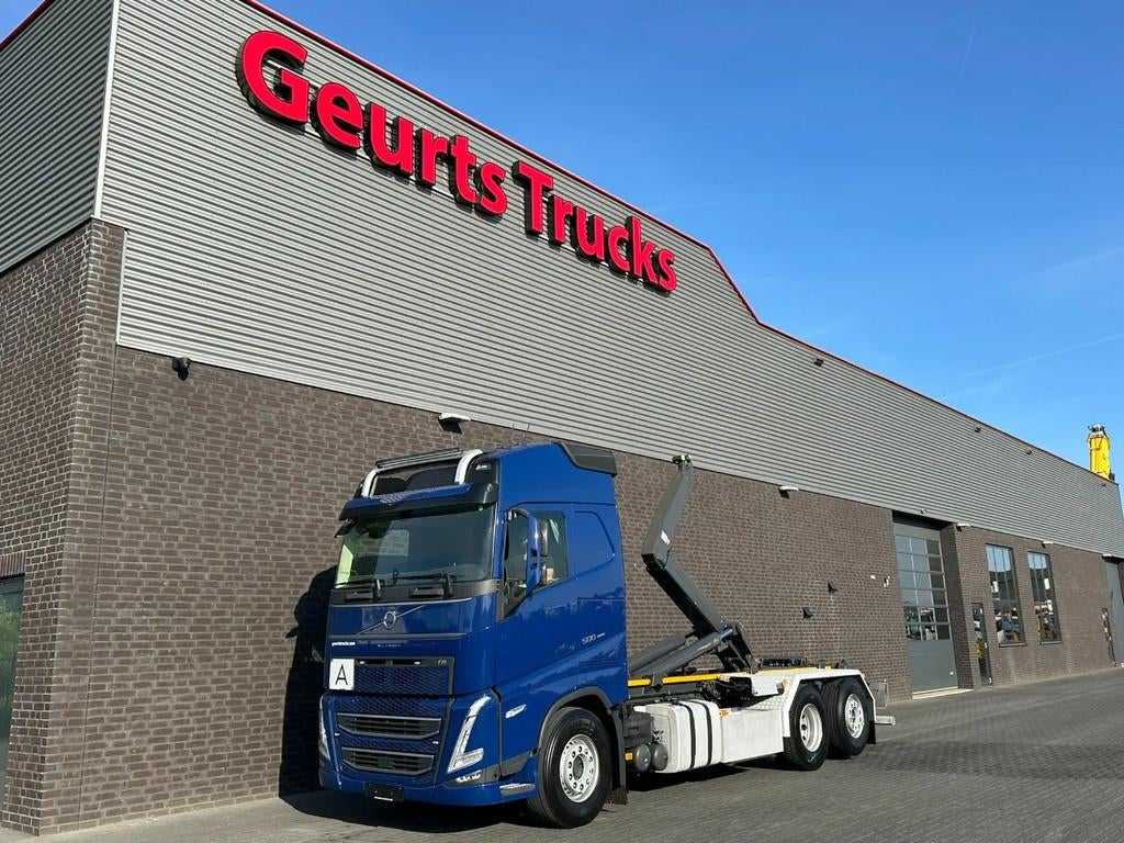 Volvo FH 500 6X2 VDL S-21-6400 HAAKARM / ABROLLKIPPER/ HOOKL, Auto's, Vrachtwagens, Automaat, Euro 6, 510 pk, Blauw