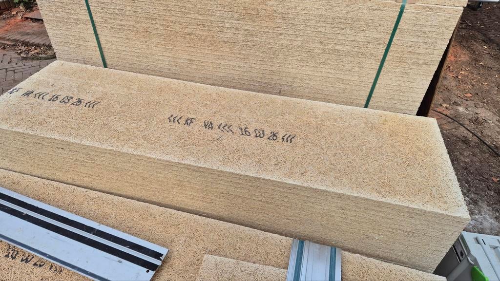 Knauf Heraklith Fibralith platen, Doe-het-zelf en Verbouw, Ophalen, Nieuw, 20 tot 50 mm