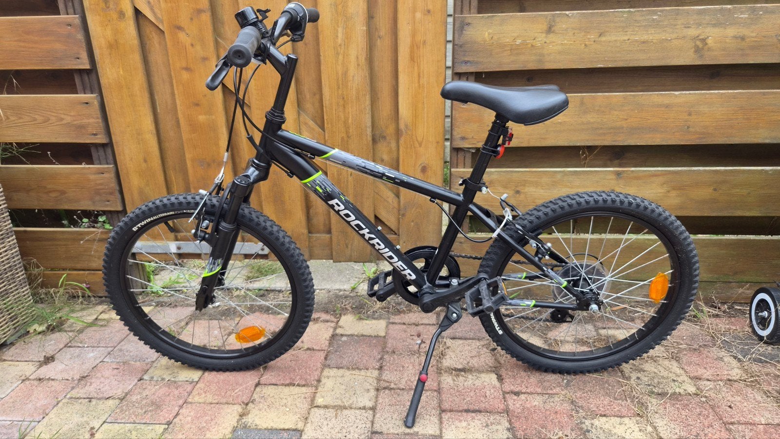 Rockrider ST 500 Zwart 20" - Goede staat, Fietsen en Brommers, Ophalen, 20 inch of meer, Gebruikt, Velgrem