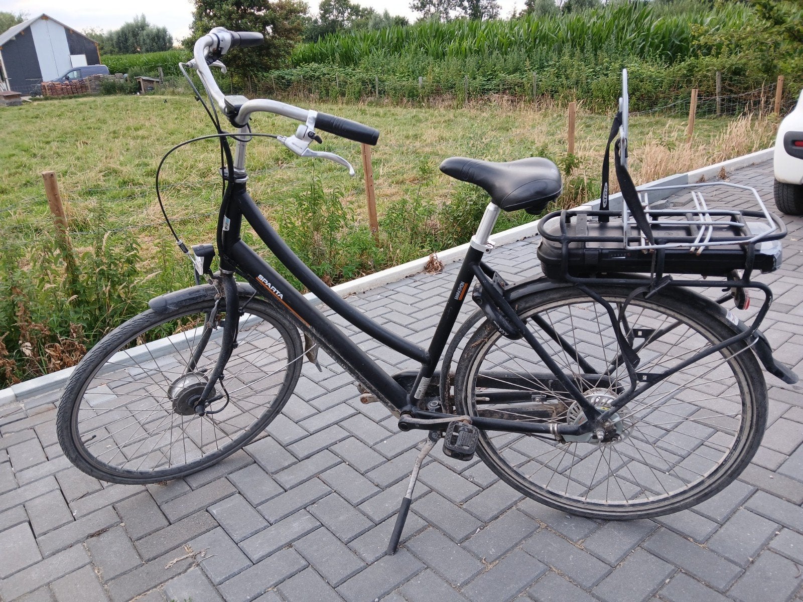 Elektrische fiets (Sparta Marathon F7e E-bike - 2020 model), Ophalen
