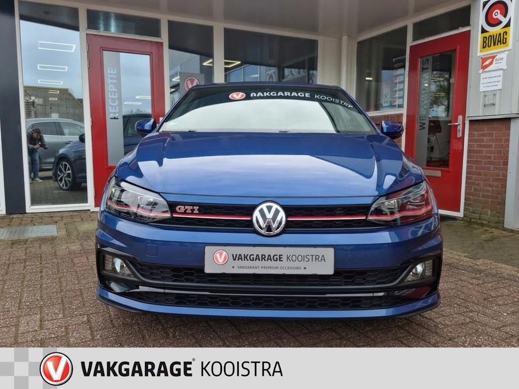 Volkswagen Polo 2.0 TSI GTI|DSG|Carplay|Virtual|ACC, 12 maanden, Stof, Gebruikt, Zwart