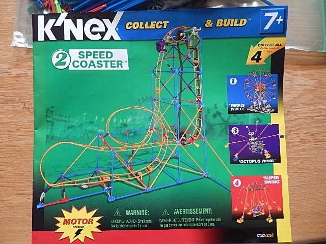 knex achtbaan, Kinderen en Baby's, Ophalen of Verzenden, Zo goed als nieuw, K'nex