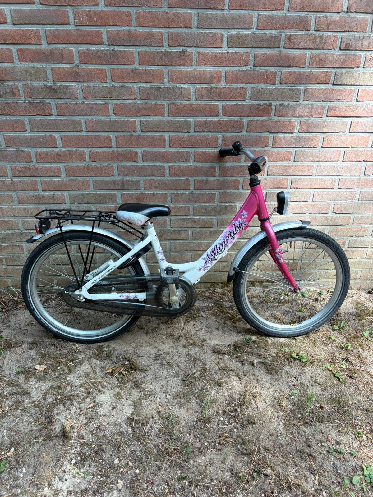 Puky skyride 20 inch meisjesfiets, Fietsen en Brommers, Ophalen, Gebruikt, Terugtraprem, 20 inch