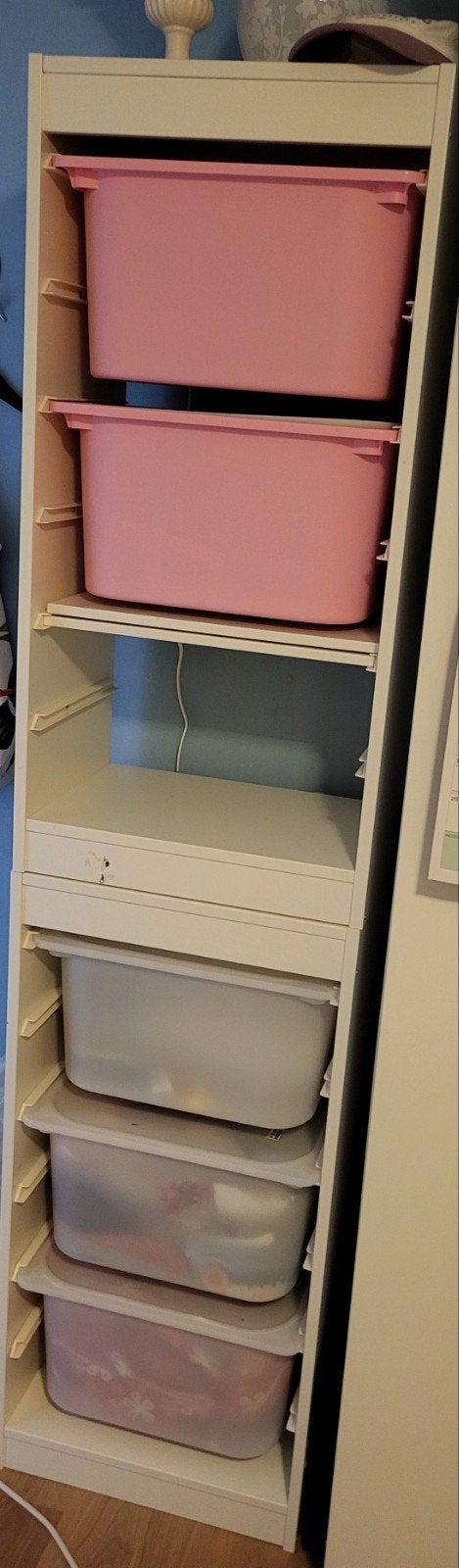 IKEA Trofast Opbergkast met 2 planken en 5 bakken, Ophalen, Gebruikt