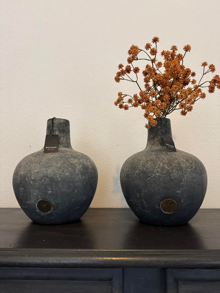 2 stuks BRYNXZ Jar wine Ancient Clay, Ophalen of Verzenden, Nieuw, Overige kleuren