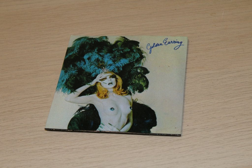 Golden Earring - onderzetter (Miniatuur Vinyl Look), Overige typen, Ophalen of Verzenden, Zo goed als nieuw, Classic Rock