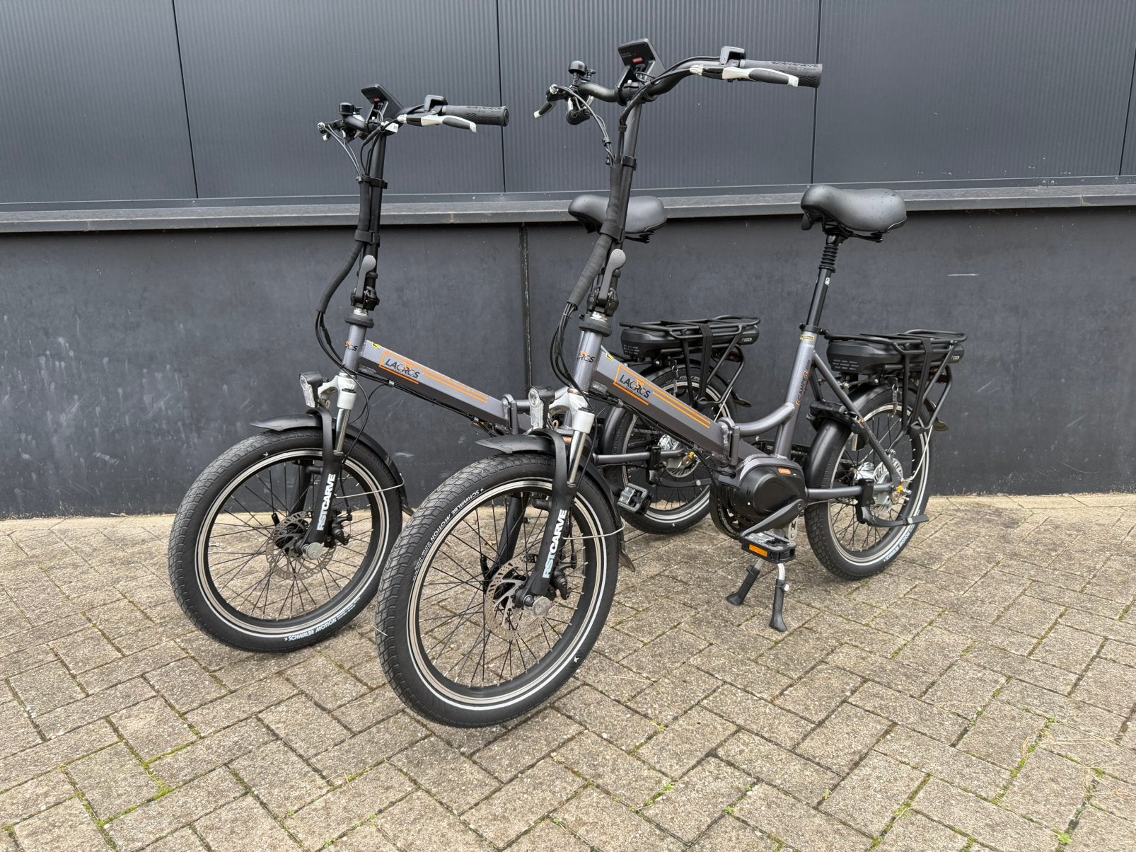Lacros Scamper S600 - Elektrische vouwfietsen - 630WH, Fietsen en Brommers, 20 inch of meer, Gebruikt, Versnellingen, Totaal opvouwbaar