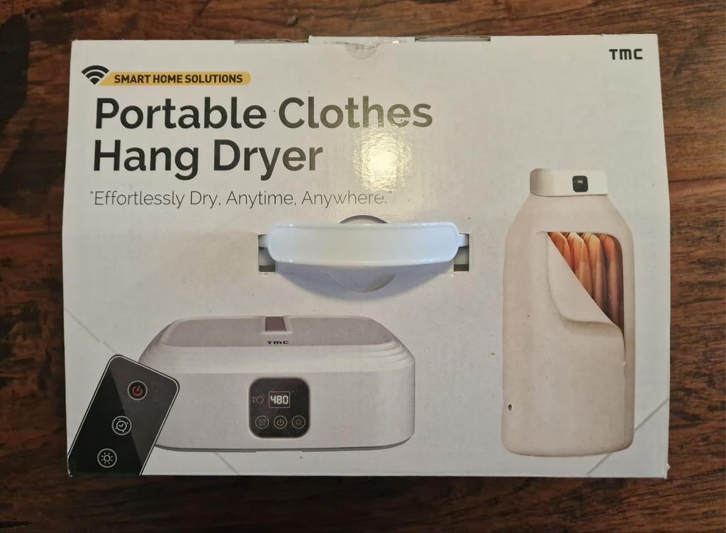 TMC Portable Clothes Hang Dryer, Witgoed en Apparatuur, Wasdrogers, Minder dan 85 cm, Ophalen of Verzenden, Zo goed als nieuw