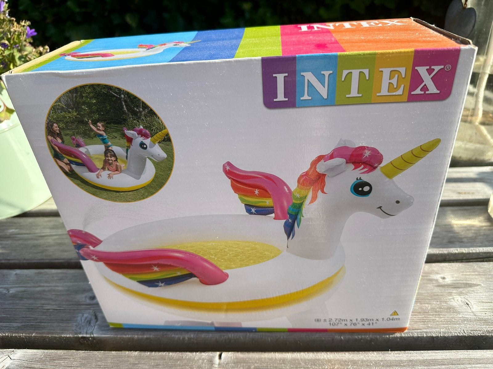 Intex eenhoorn zwembad, Ophalen, Nieuw