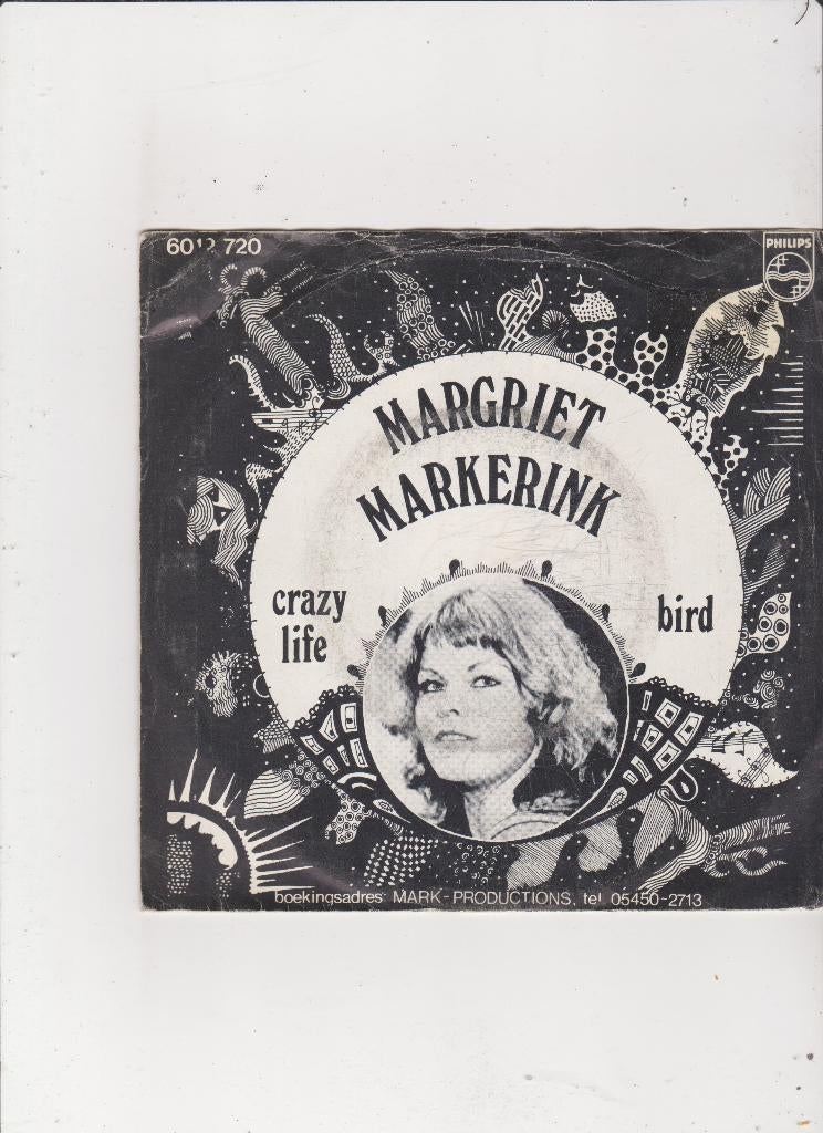 Single Margriet Markerink - Crazy Life, Ophalen of Verzenden, Gebruikt, Pop