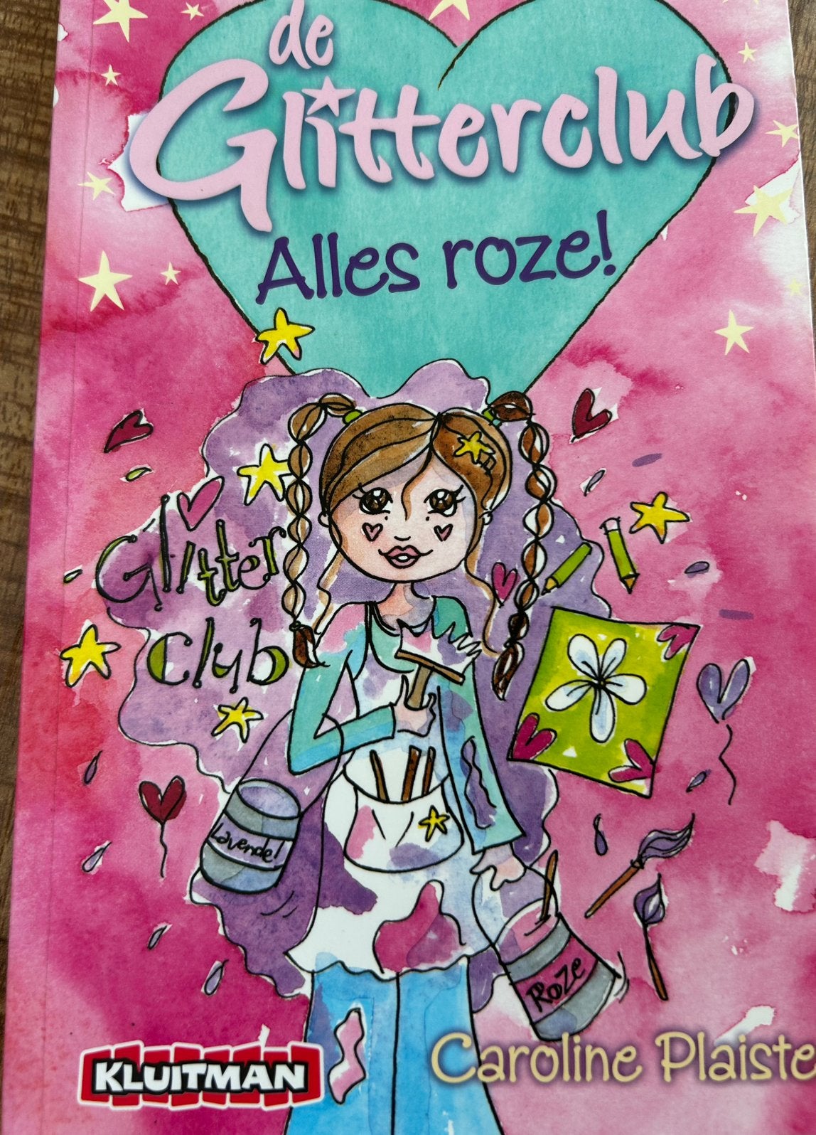 De Glitterclub: Alles roze! - Deel 1 (Caroline Plaisted), Boeken, Ophalen of Verzenden, Gelezen