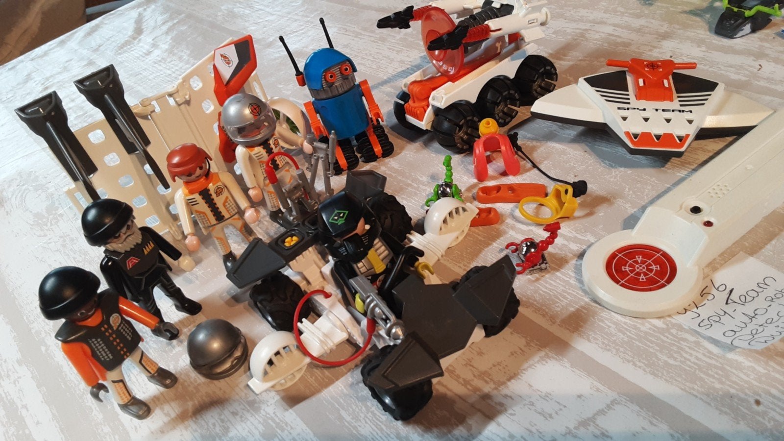 9256  spy-team segred agents, Complete set, Voertuig, Ophalen of Verzenden, Zo goed als nieuw