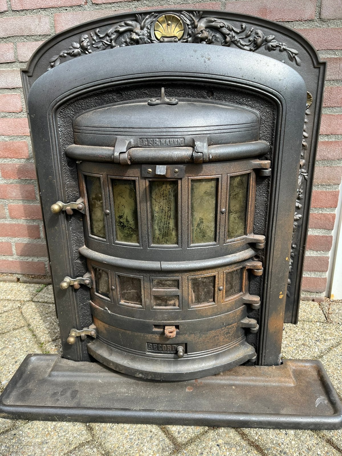 Kachel LFB Haren i.g.st., Huis en Inrichting, Kachels, Ophalen, Gebruikt, Vrijstaand, Overige soorten