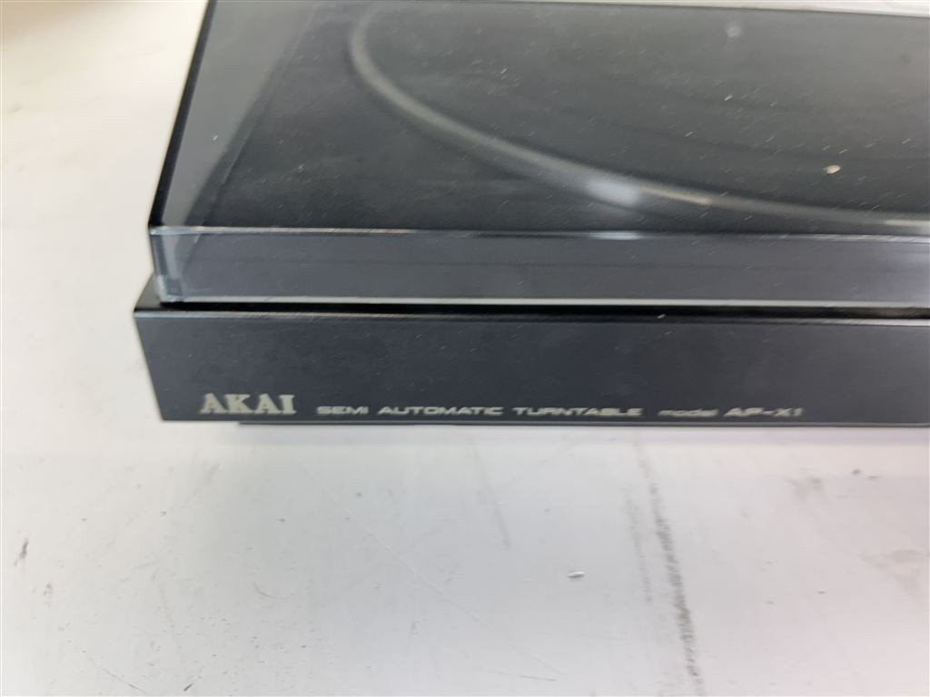 A7441. Akai Semi Automatic Turntable AP-X1, Ophalen of Verzenden, Gebruikt, Thorens