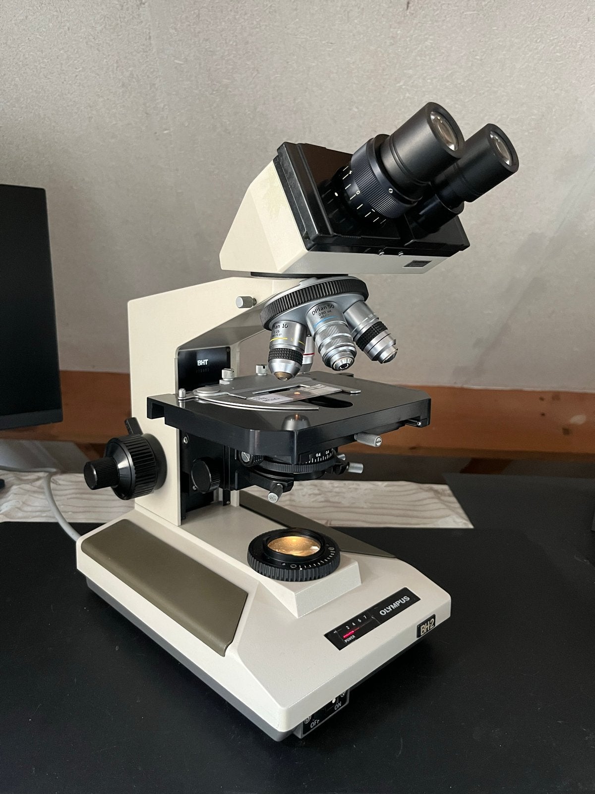 Olympus BH-2, Audio, Tv en Foto, Ophalen, Gebruikt, 400x tot 1000x, Biologische microscoop