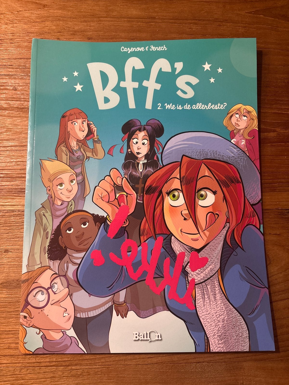 Bff's - 2. Wie is de allerbeste? Stripboek, Boeken, Eén stripboek, Ophalen of Verzenden, Zo goed als nieuw