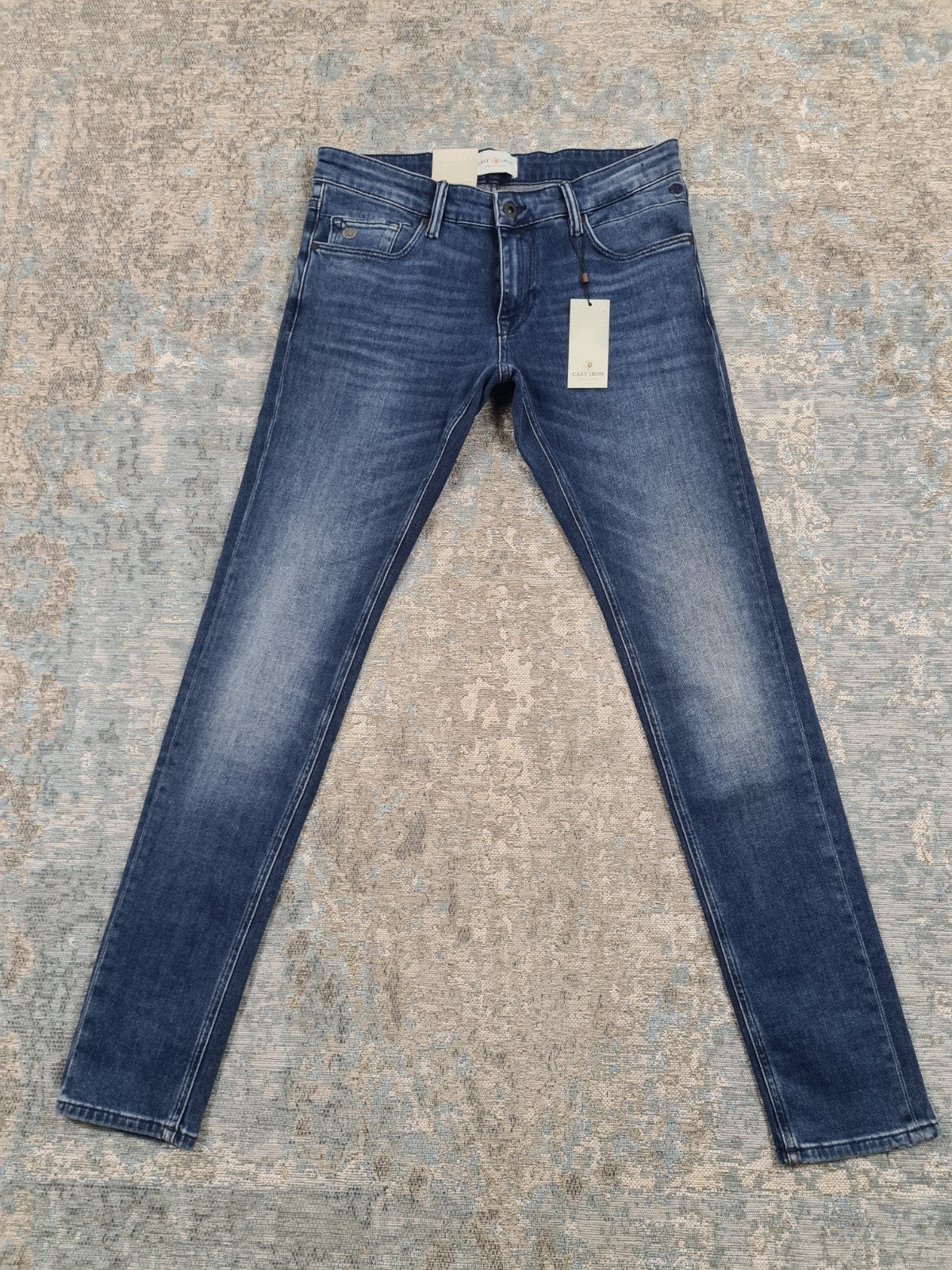 Cast Iron FANDER W33 L34 Skinny STRETCH Bronno3334 Blauw, New Yorkstraat 50, 1175 RD Lijnden, https://www.justbrands.nl/klantenservice