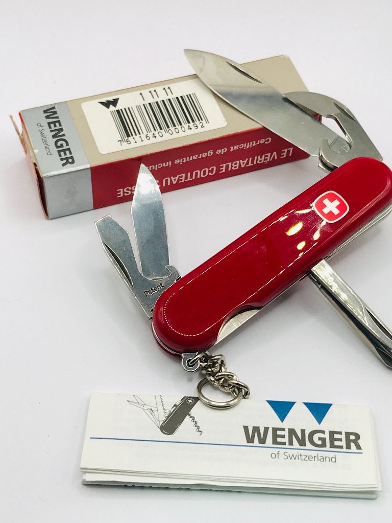 Wenger Canyon 1.11.11 slim two-layer Philips +Chain, Vintageknives.nl, Nieuw, Ophalen of Verzenden, Maarten@Vintageknives.nl